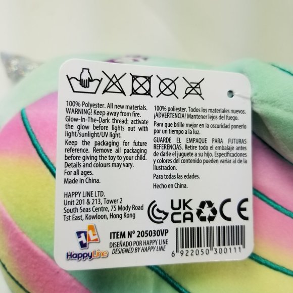 DREAM BEAMS - Nickie the Narwhal Plush Toy (7.5"/18cm), Huggable Cuddly Companio - Picture 11 of 14